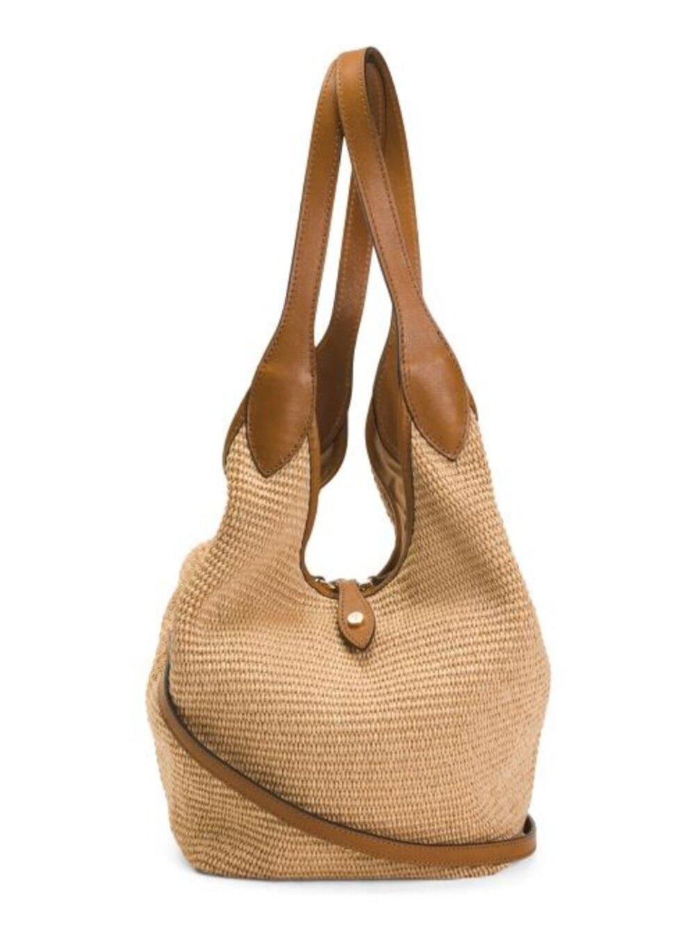 PRATESI Made In Italy Straw Four Post Tote